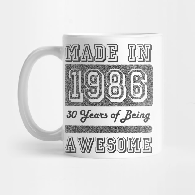 Made in 1986 by ESDesign